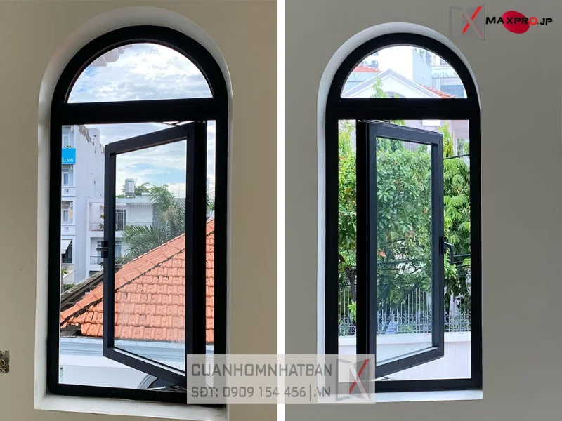 CỬA ĐI – CỬA SỔ MỞ QUAY HỆ R55