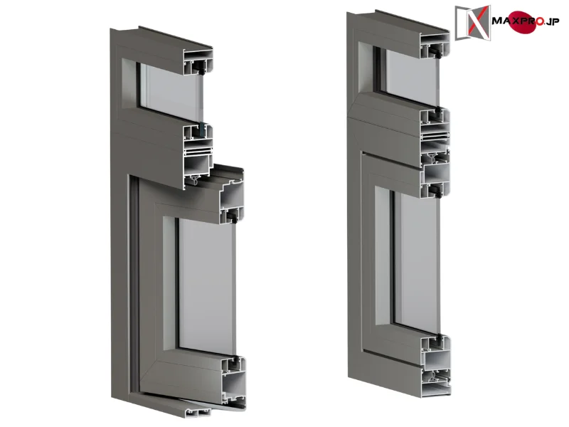 CỬA ĐI – CỬA SỔ MỞ QUAY HỆ R65