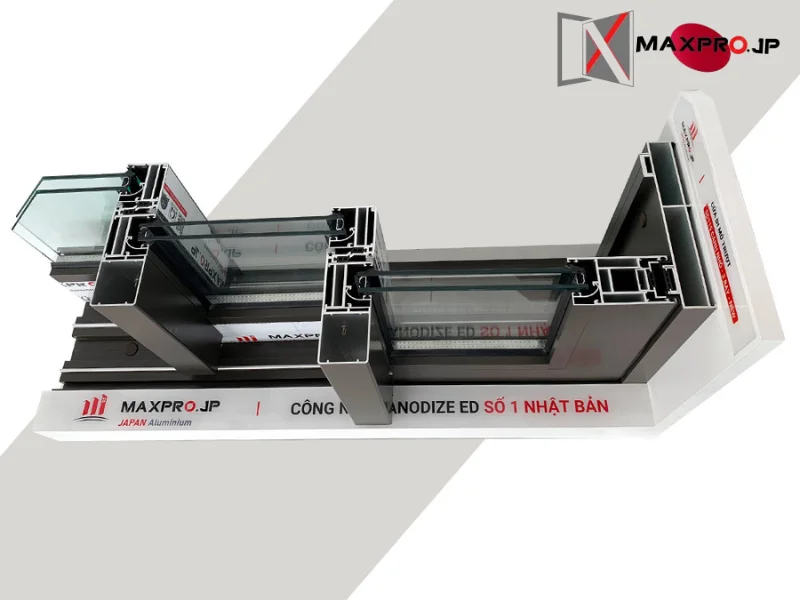 CỬA ĐI MỞ TRƯỢT HỆ SD115