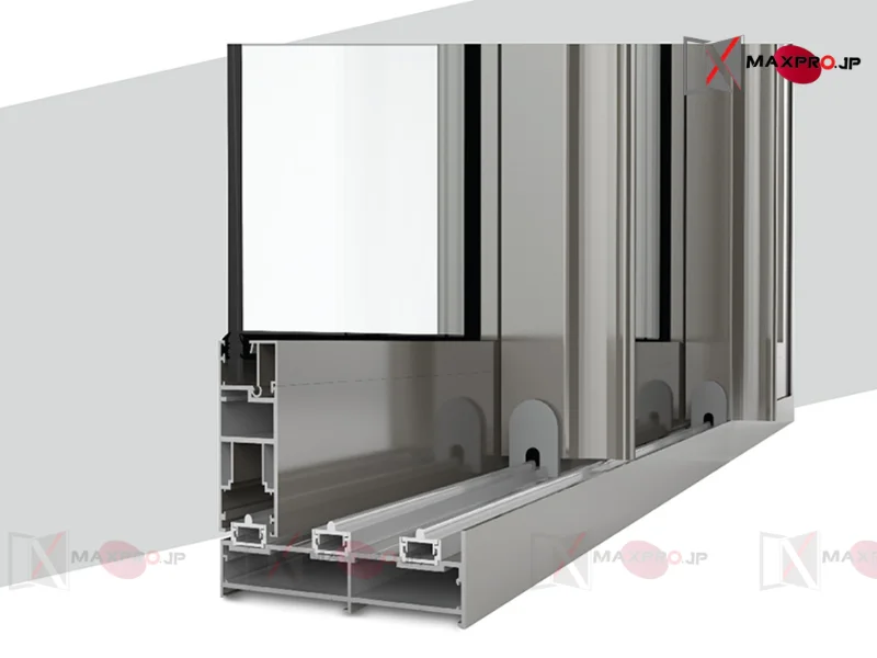 CỬA ĐI MỞ TRƯỢT HỆ SD83 Plus