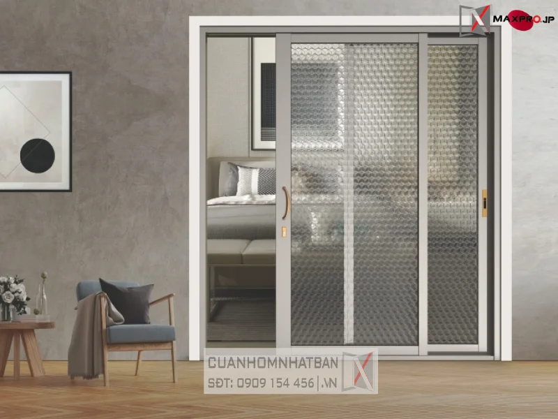 CỬA ĐI MỞ TRƯỢT HỆ SD93