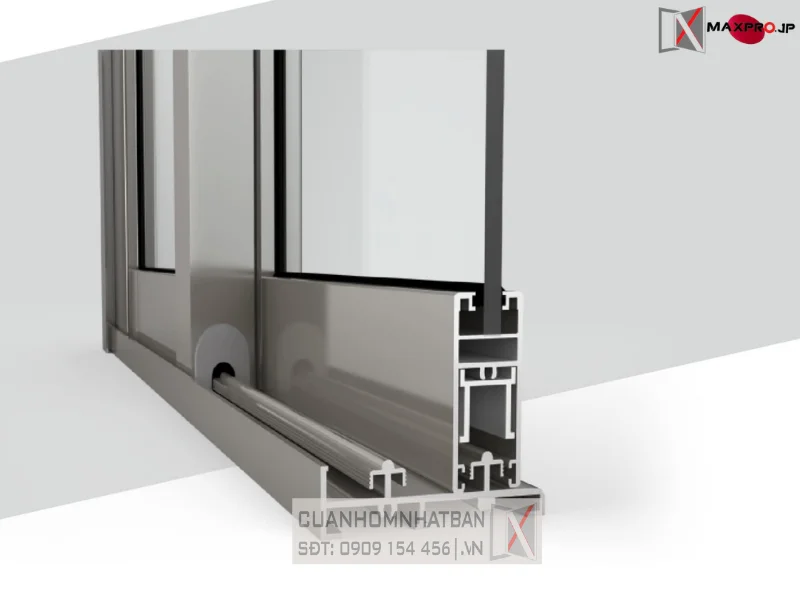 CỬA ĐI MỞ TRƯỢT HỆ SD93