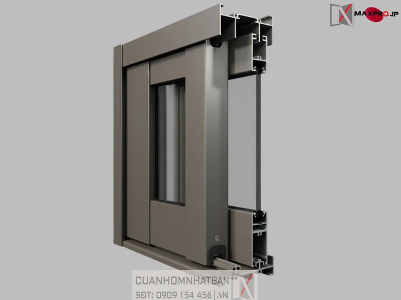 CỬA ĐI MỞ TRƯỢT HỆ SD93