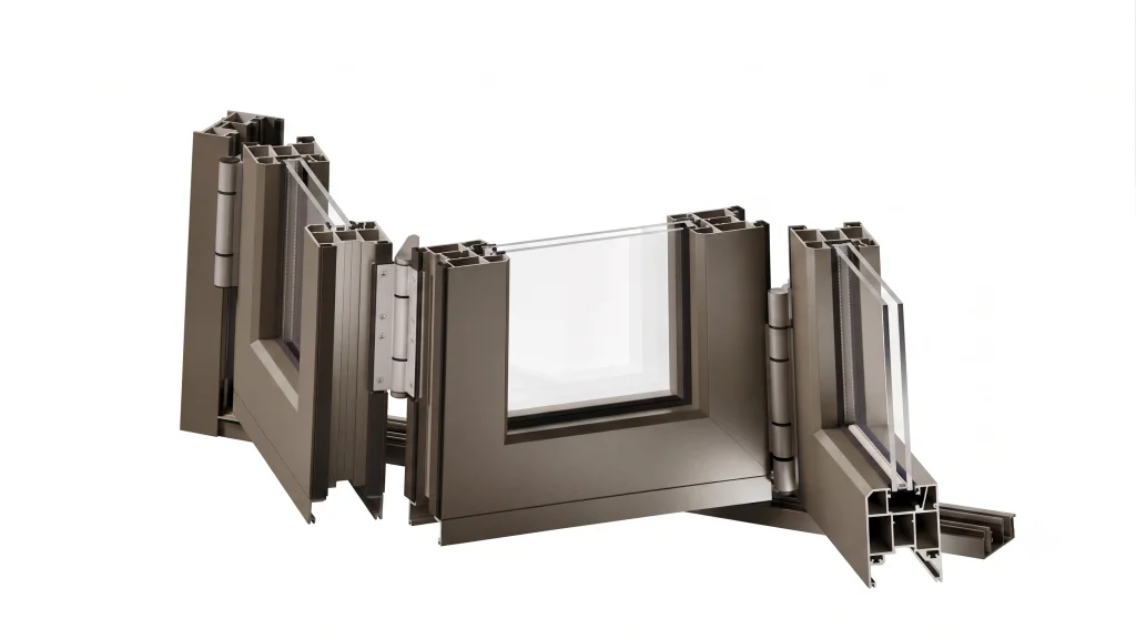 CỬA ĐI XẾP TRƯỢT HỆ SFD80