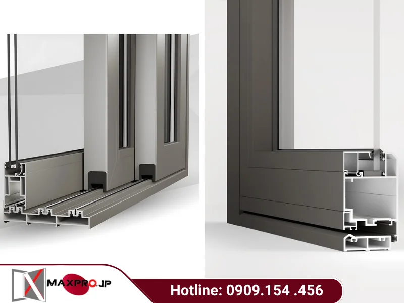 Cửa nhôm Maxpro Nhật