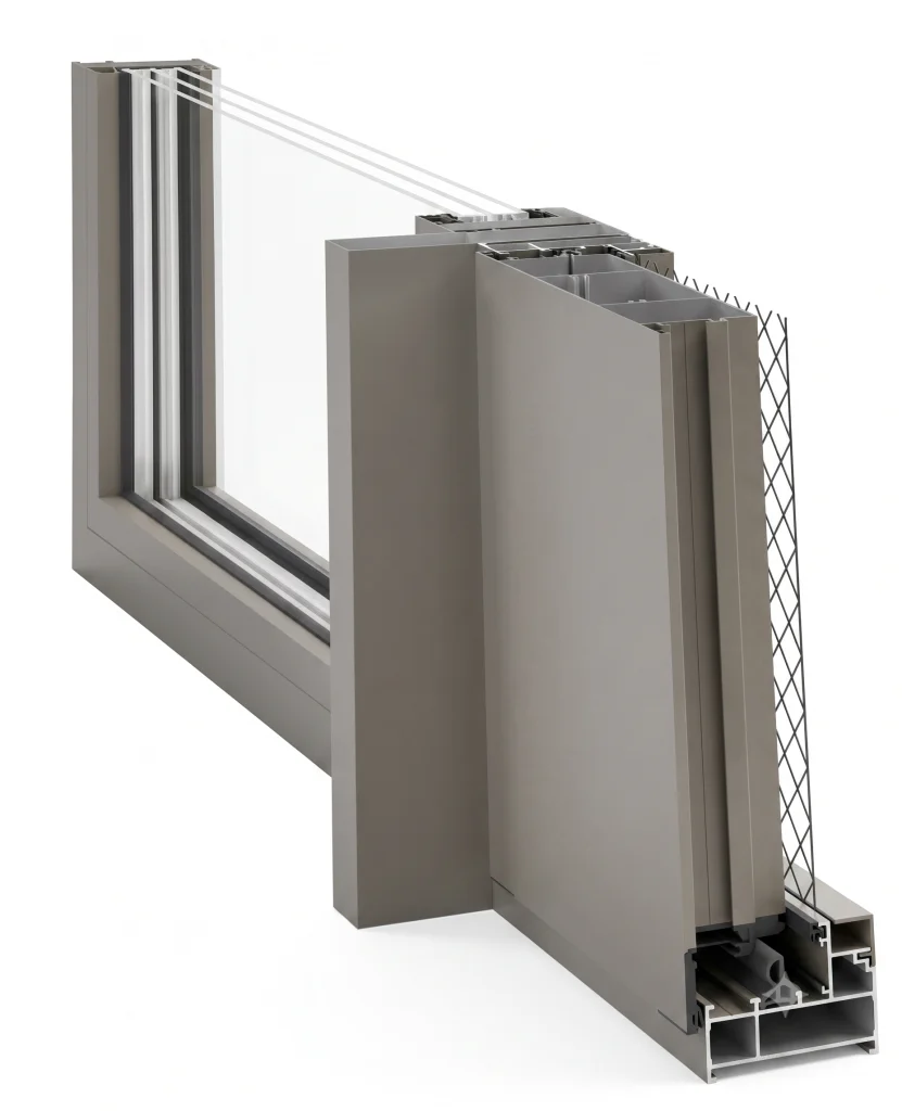 CỬA SỔ ĐỐI LƯU VÔ CỰC R70