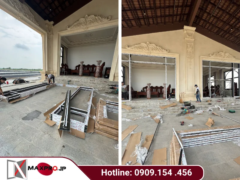 CỬA SỔ MỞ TRƯỢT HỆ SW55