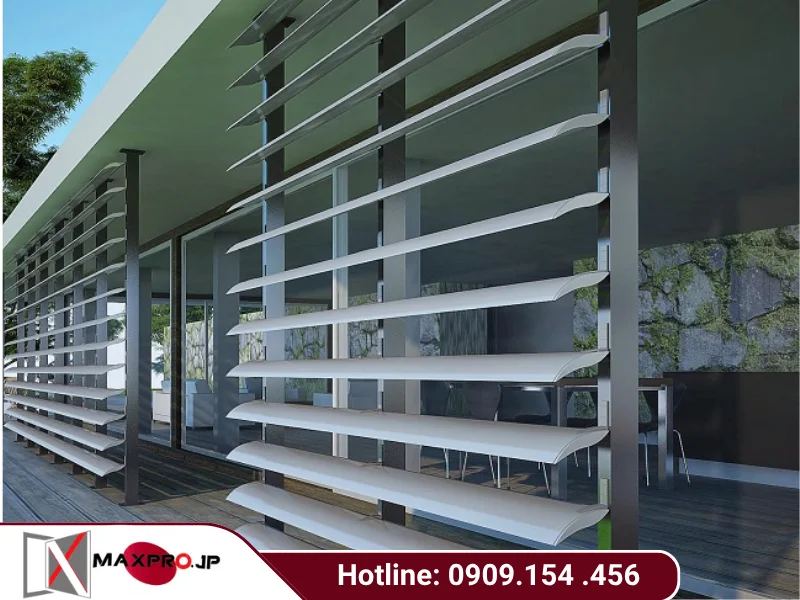 LAM NHÔM CHE NẮNG HỆ GW65