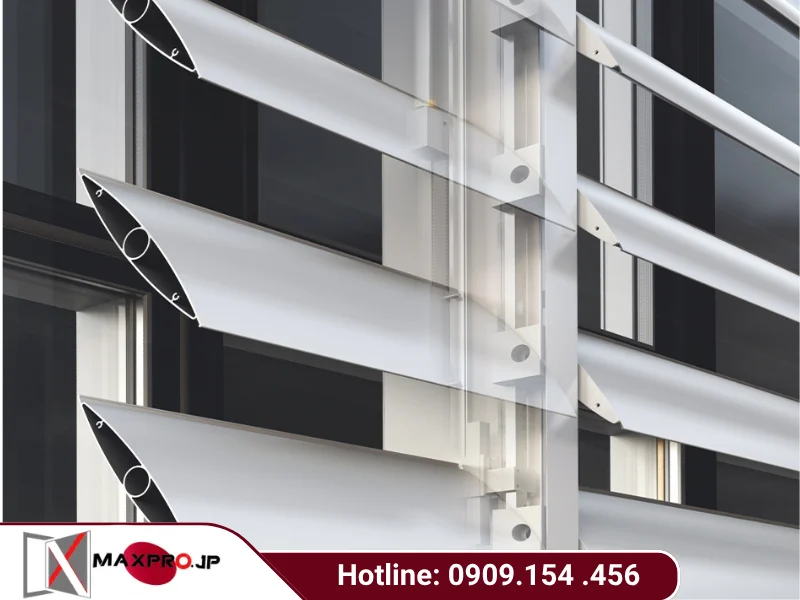 LAM NHÔM CHE NẮNG HỆ GW65