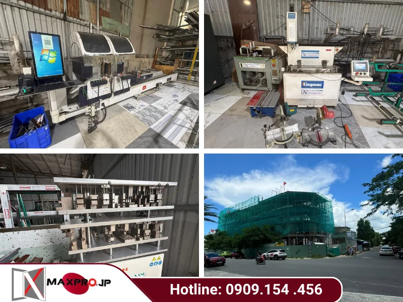 LAM NHÔM CHE NẮNG HỆ GW65