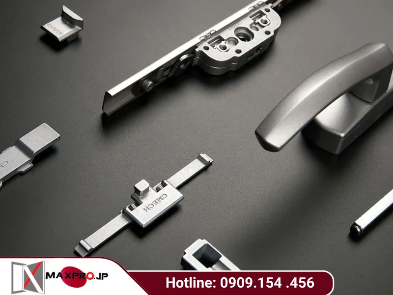 Phụ kiện cửa nhôm Maxpro: Phân loại, công dụng và cách lựa chọn