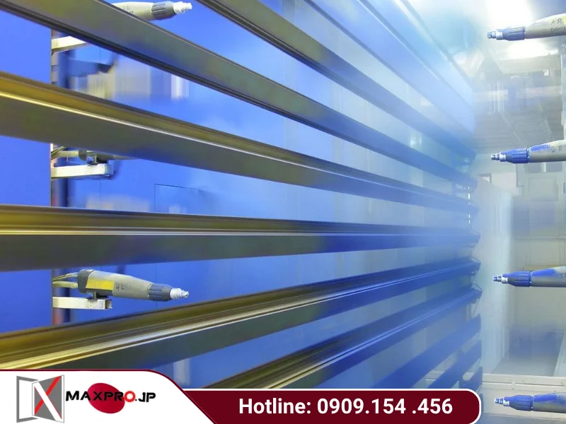 bảng màu cửa nhôm Maxpro