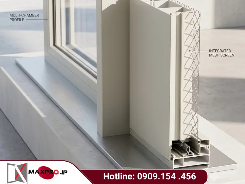 bảng màu cửa nhôm Maxpro