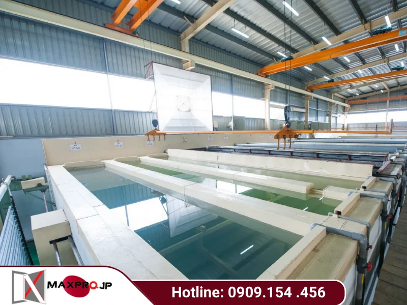 bảng màu cửa nhôm Maxpro