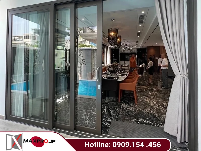 Cửa nhôm Maxpro giá bao nhiêu 1m2
