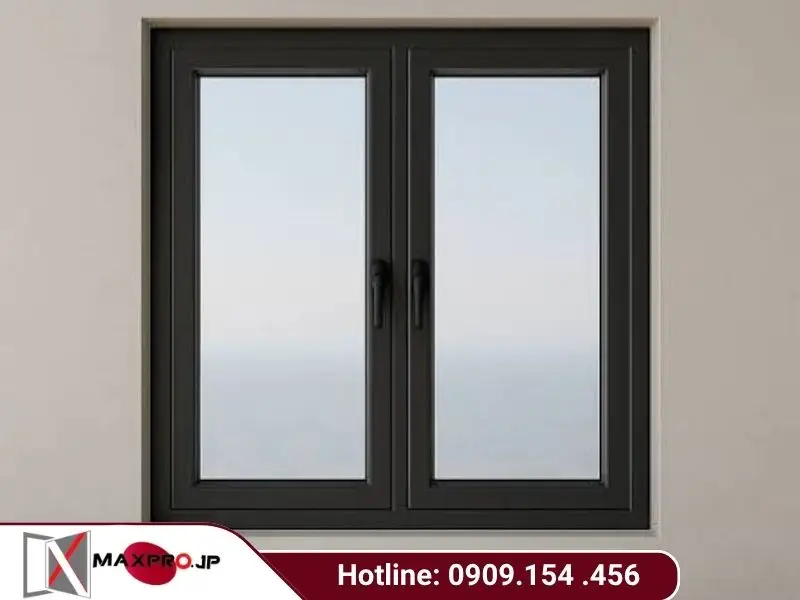 cửa sổ mở hất nhôm Maxpro
