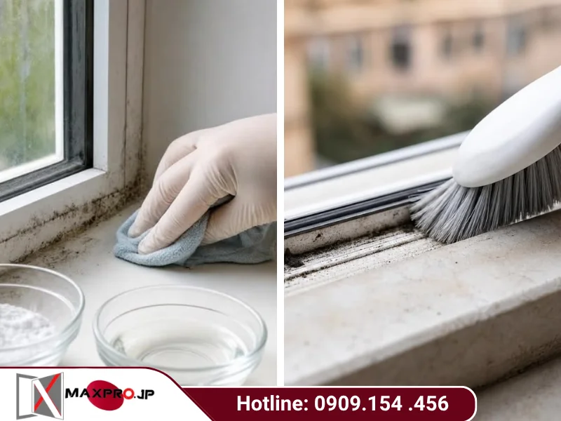 Hướng dẫn vệ sinh cửa nhôm Maxpro