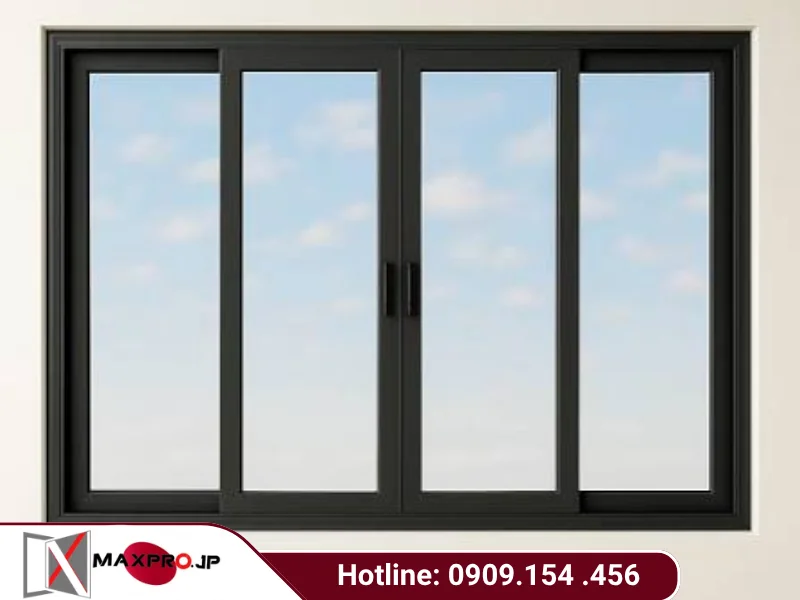 So sánh cửa lùa nhôm Maxpro hệ 83 và hệ 115