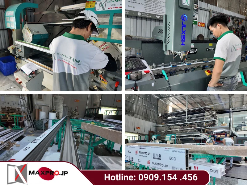 So sánh cửa nhôm Maxpro hệ 55, 65 và 83