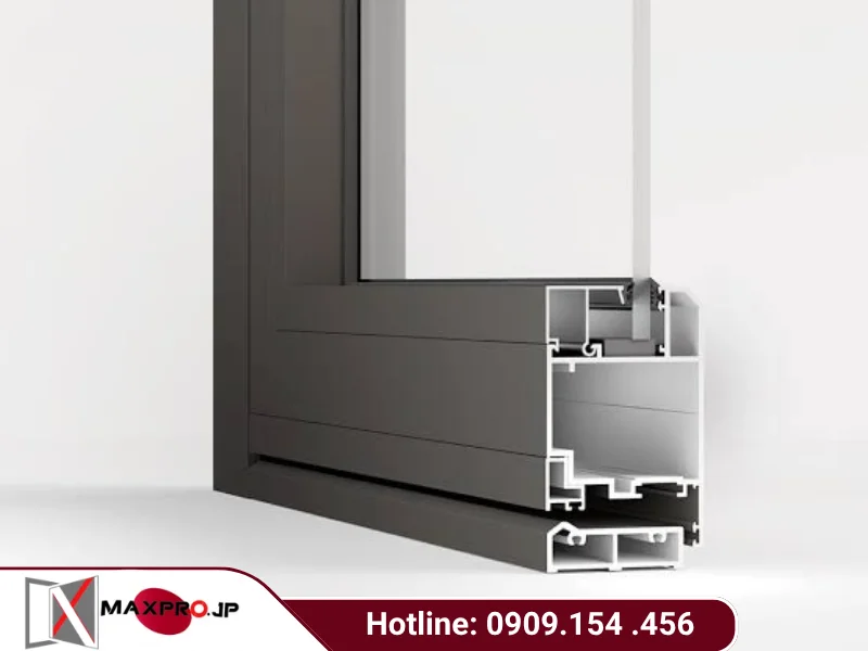 So sánh cửa nhôm Maxpro hệ 55, 65 và 83