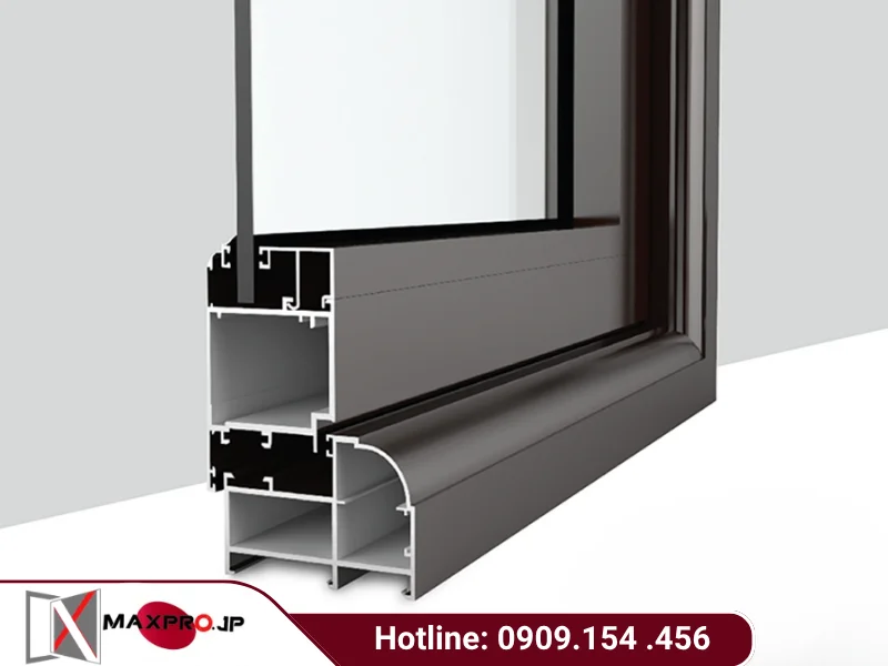 So sánh cửa nhôm Maxpro hệ 55, 65 và 83