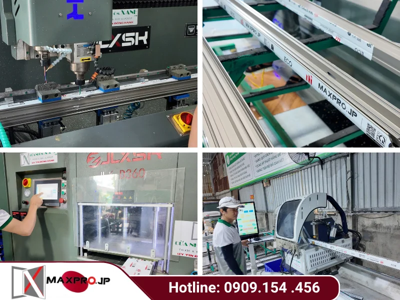 So sánh nhôm Maxpro và Xingfa nhập khẩu