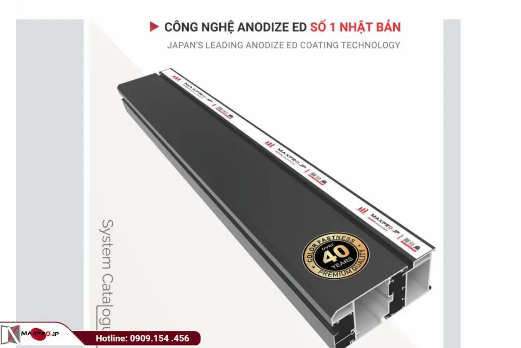 Catalogue nhôm Maxpro PDF – Đầy đủ các hệ