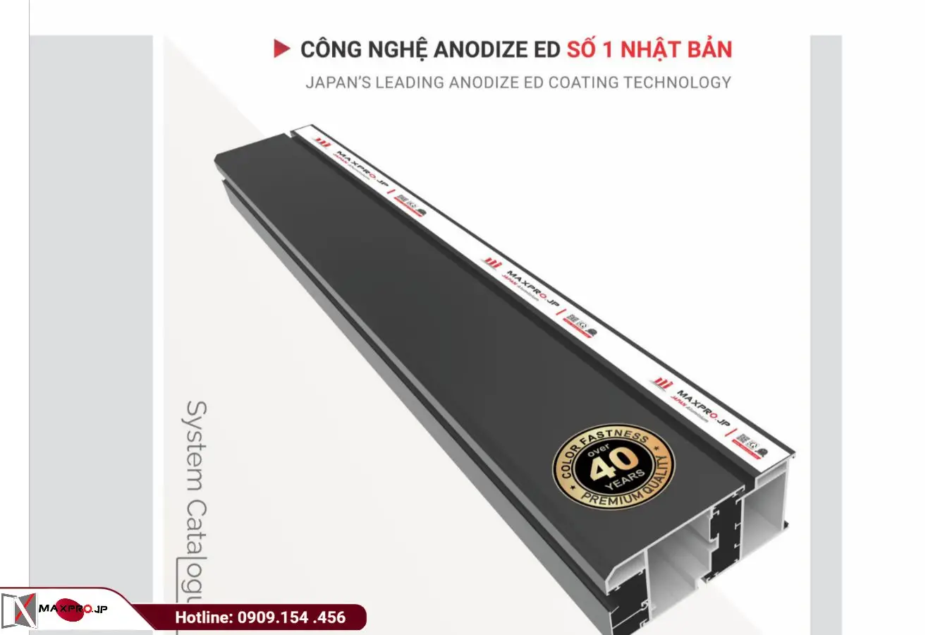 Catalogue nhôm Maxpro PDF – Đầy đủ các hệ