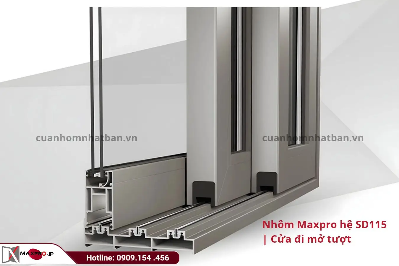 Nhôm Maxpro hệ SD115